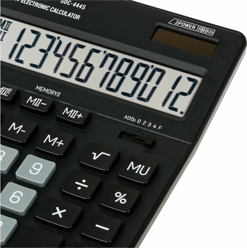 Kalkulator zyre ELEVEN SDC444S, 12 shifra, i zi