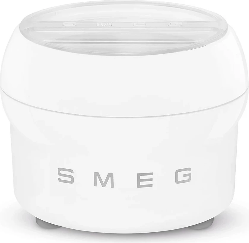 Aksesor për akullore Smeg SMIC01, 1.1 L, Inoks, SMF01/02/03/13, Bardhë
