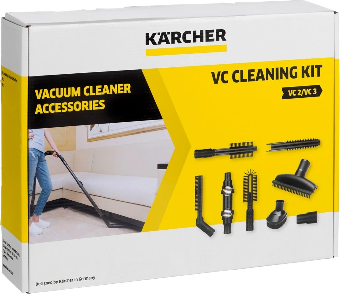 Aksesorë për fshesë elektrike Kärcher, e zezë