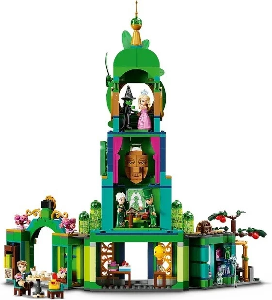 Set LEGO WICKED 75684 Welcome to Emerald City, 5 minifigura