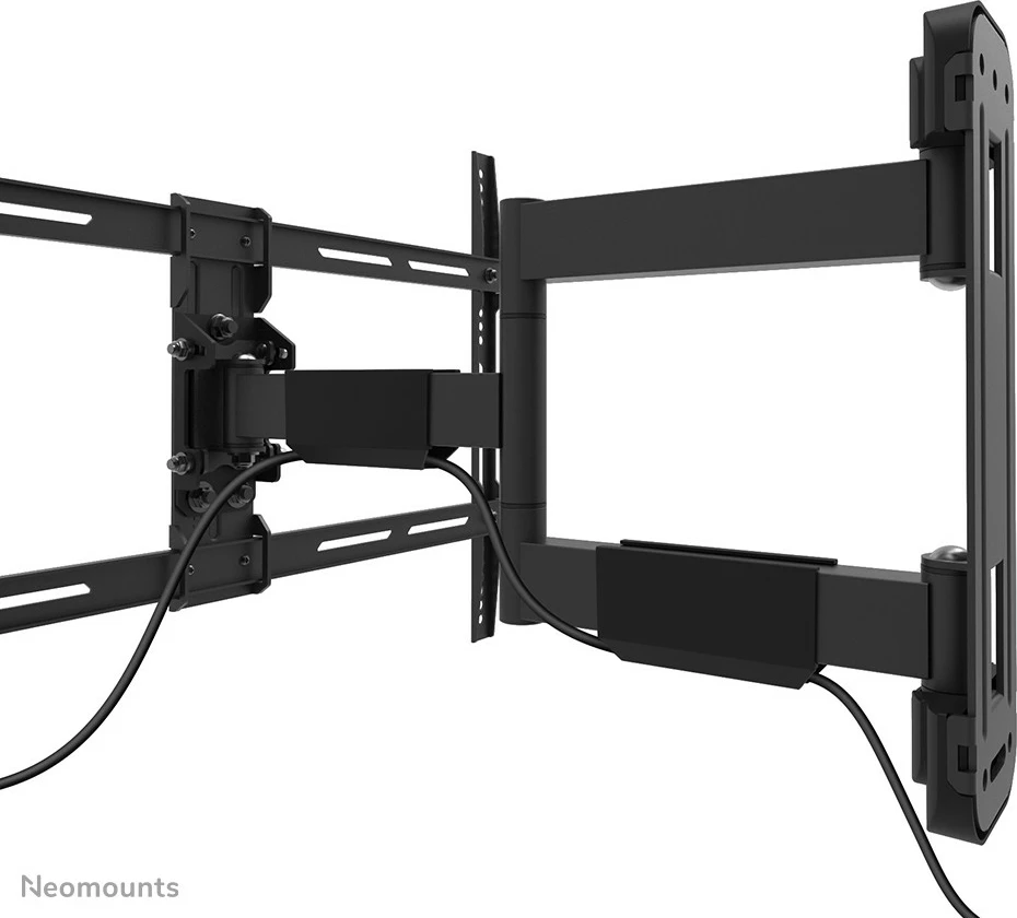 Mbajtës muri për TV Neomounts WL40-550BL16, full motion, 40-65 inç, VESA 600x400, e zezë
