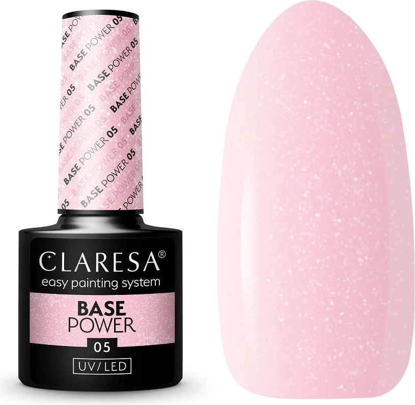 Bazë hibride për thonj Claresa Base Power Hybrid Base 05 për femra, 5g