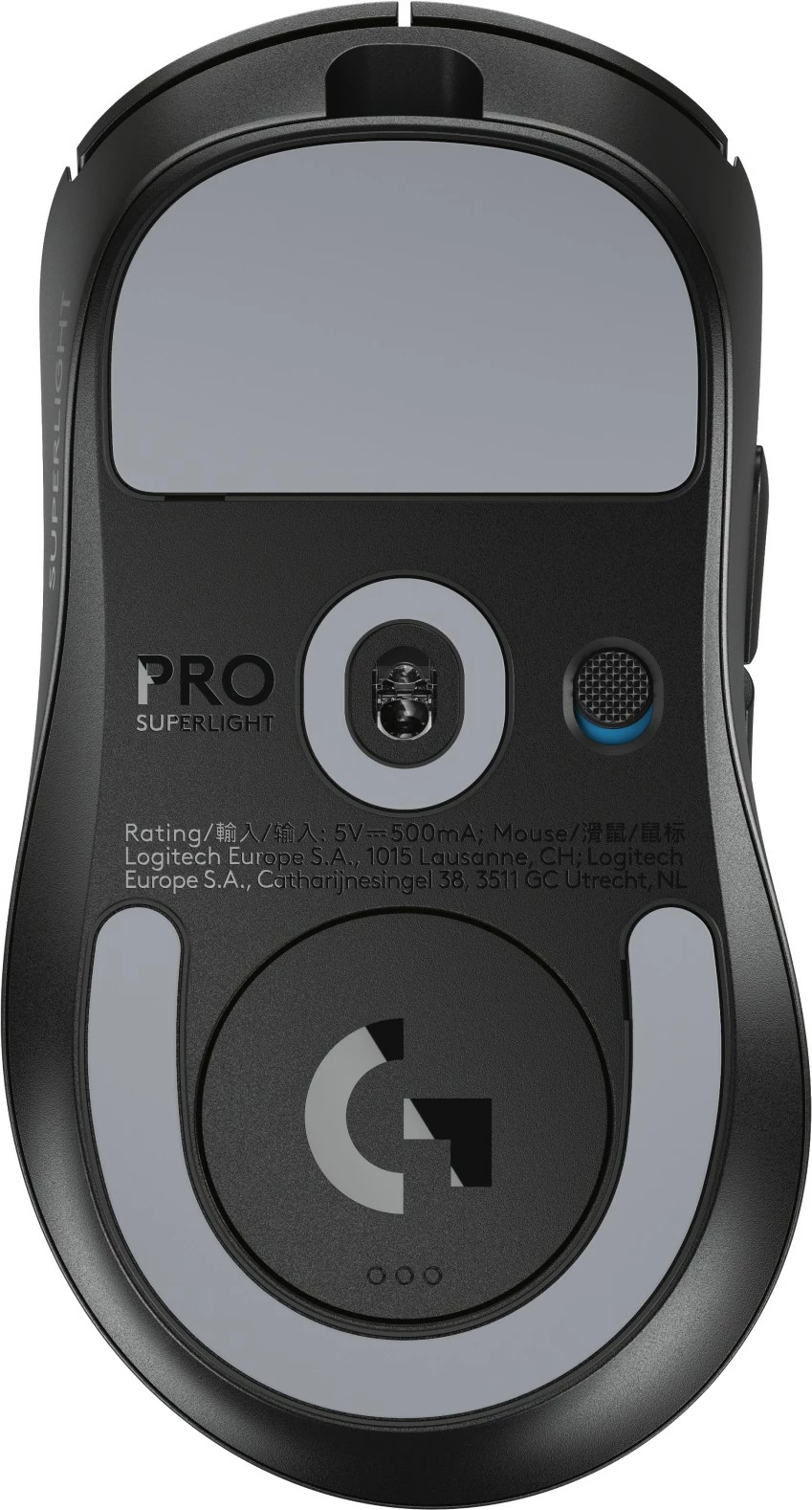 Maus Logitech G PRO X SUPERLIGHT 2 DEX, wireless/kabllo, 5 butona, i zi