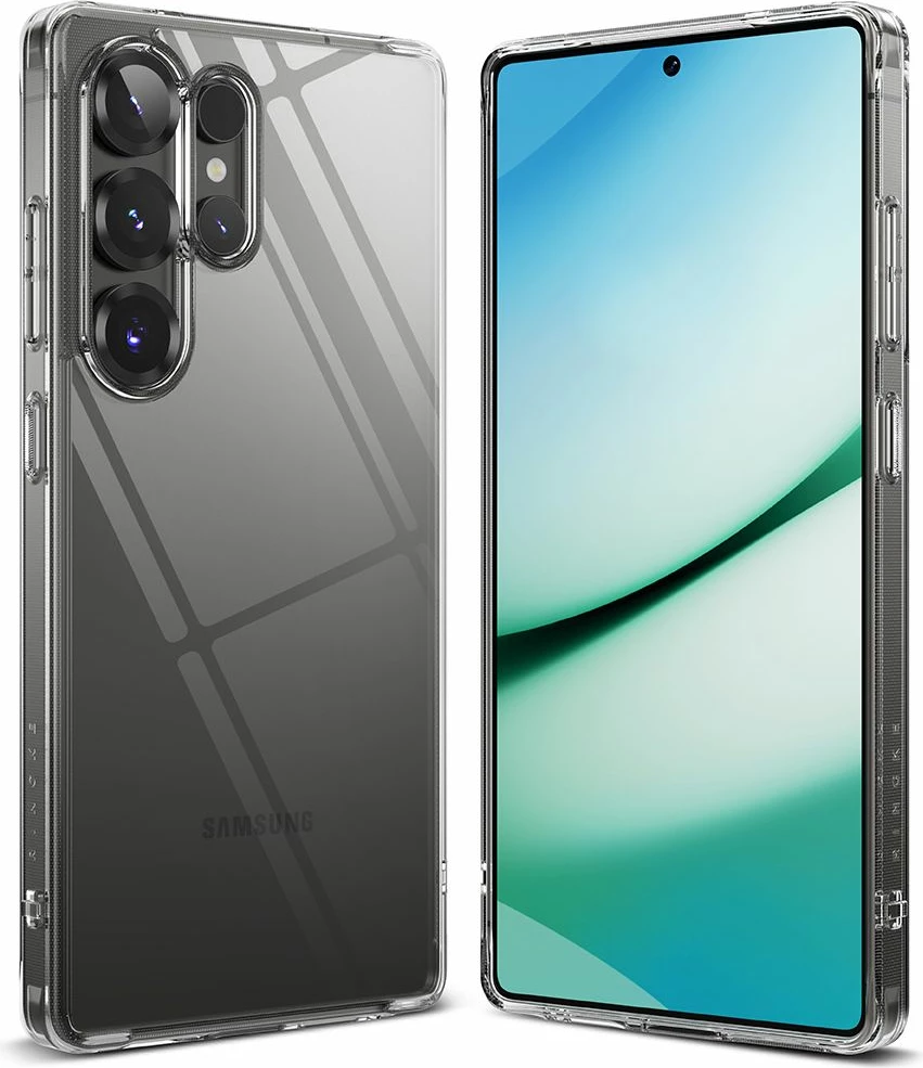 Mbështjellës Ringke Fusion për Samsung Galaxy S25 Ultra, Transparent