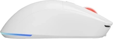 Maus wireless Genesis Zircon XIII Custom RGB, 26000 dpi, 7 butona, e bardhë