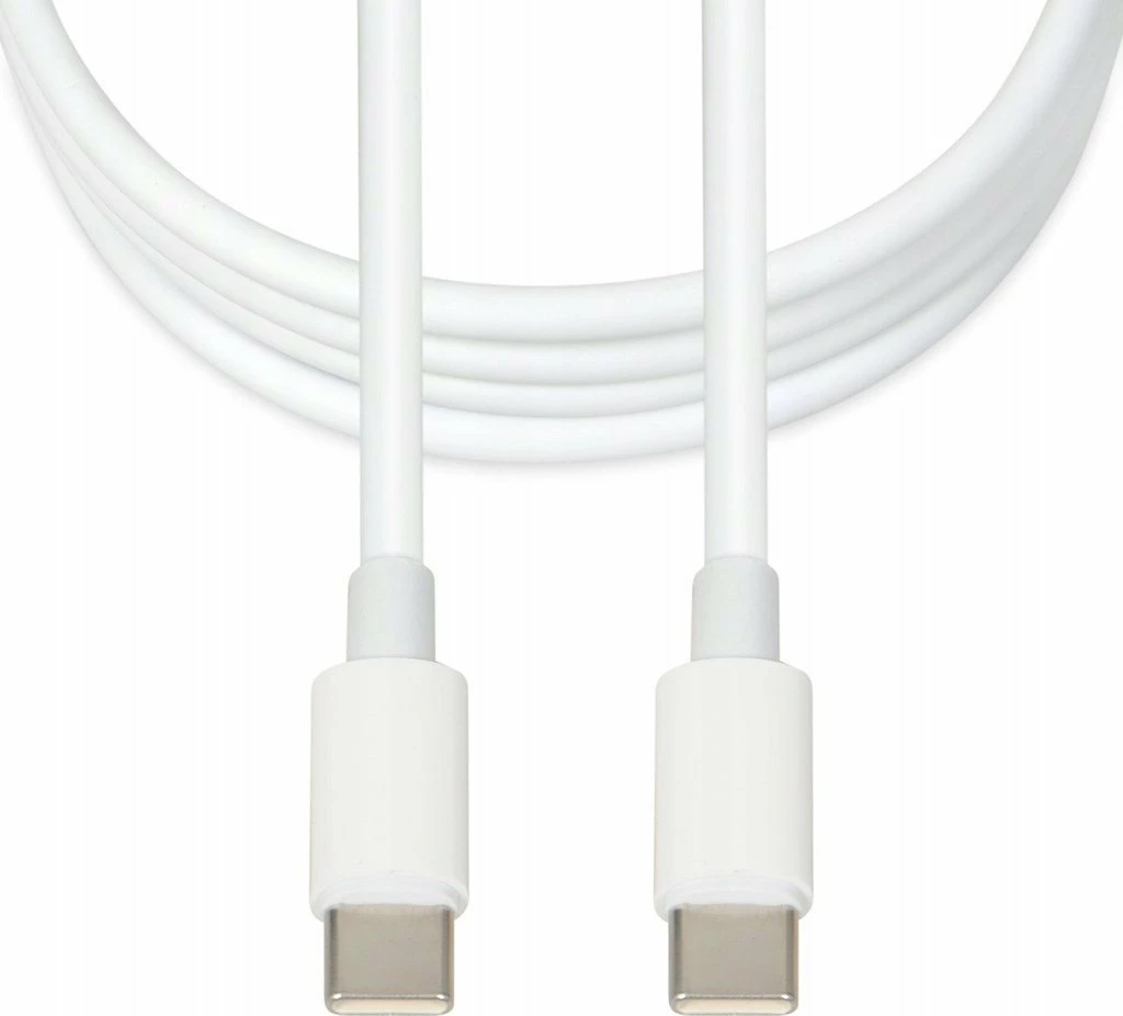 Kabl USB-C në USB-C iBOX IKUTCS1W 1 m 60W USB 2.0, i bardhë, 1 copë
