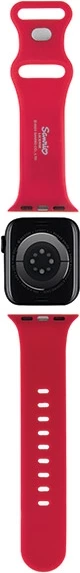 Rrip silikoni për Apple Watch Hello Kitty, 38/40/41mm, i kuq