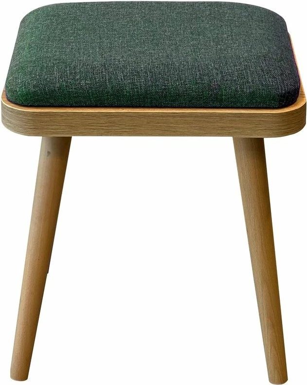 Tavolinë me karrige të zgjatshme, 5 copë, ngjyrë lis dhe e gjelbër, Skye Decor, Vina Mini 02 1070