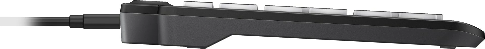 Tastierë HP 400 me drita, me kabllo, e zezë