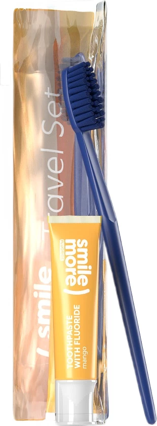 Set pastë dhëmbësh + furçë dhëmbësh HiSkin Smile unisex 30ml furçë e verdhë