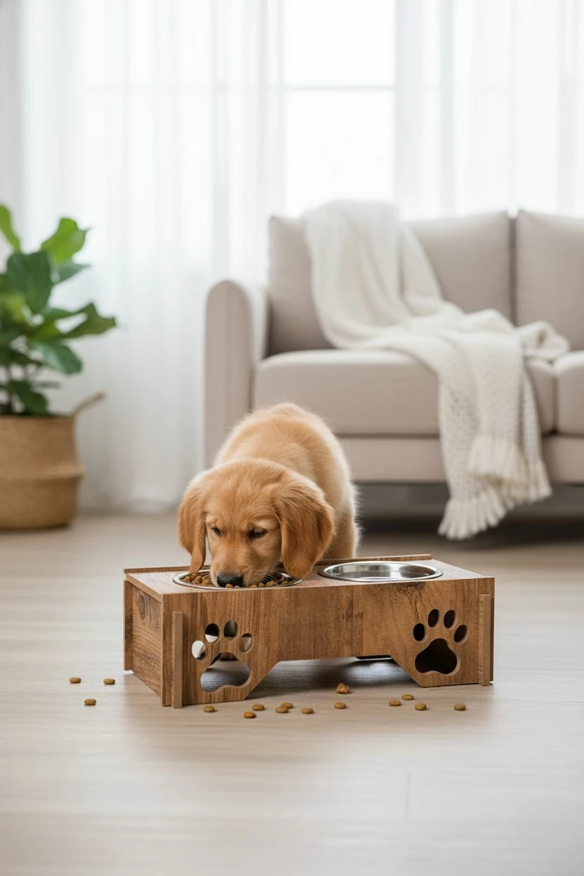 Enë ushqimi për kafshë, Paws & Whiskers, Apvm6, shumëngjyrëshe