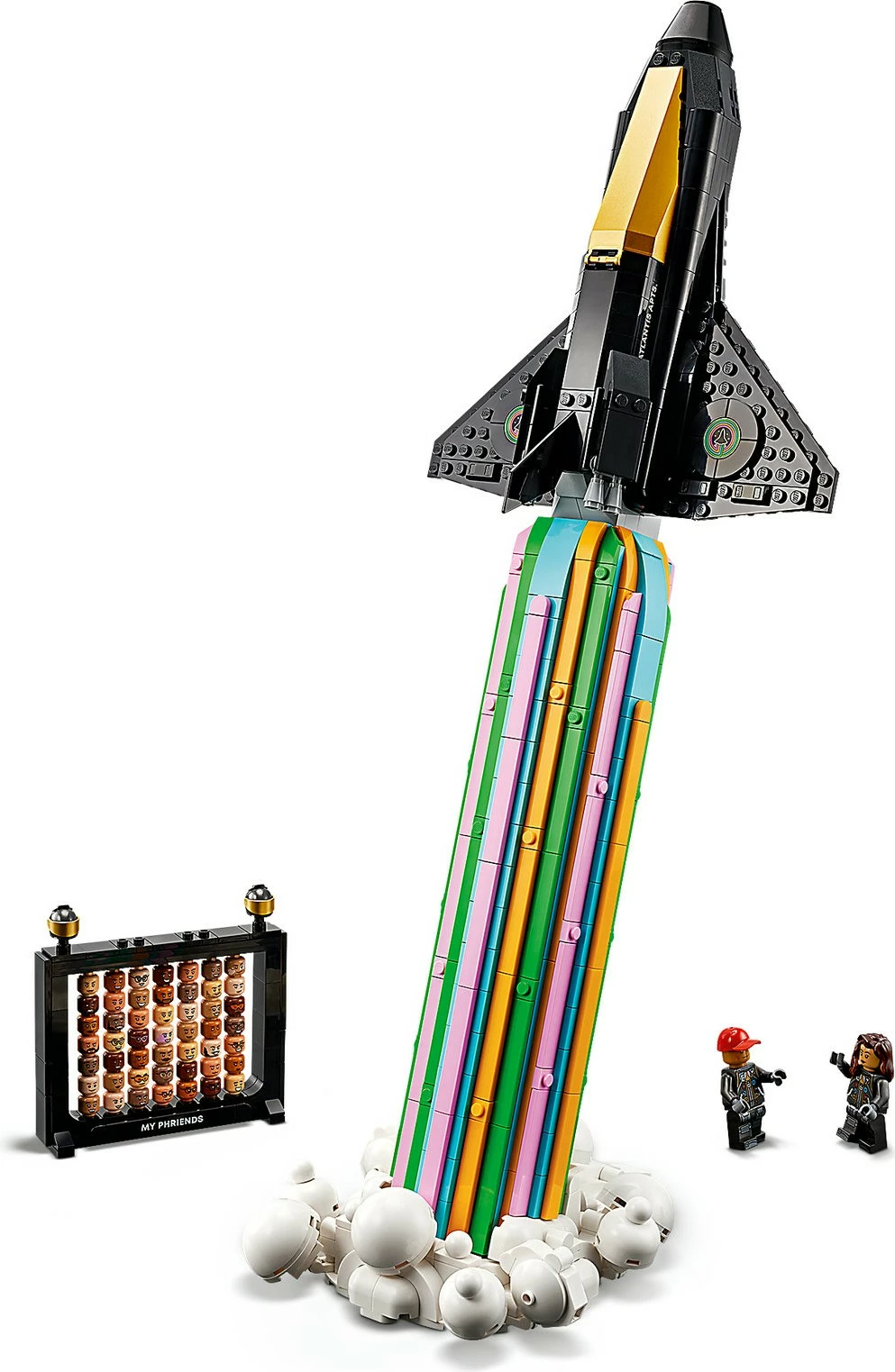 Set ndërtimi LEGO Icons 10391 Pharrell Williams Over the Moon, 966 pjesë, multikolor