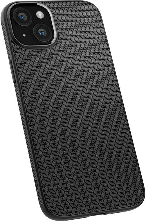 Mbështjellës Spigen Liquid Air për iPhone 15 Plus, Matte Black