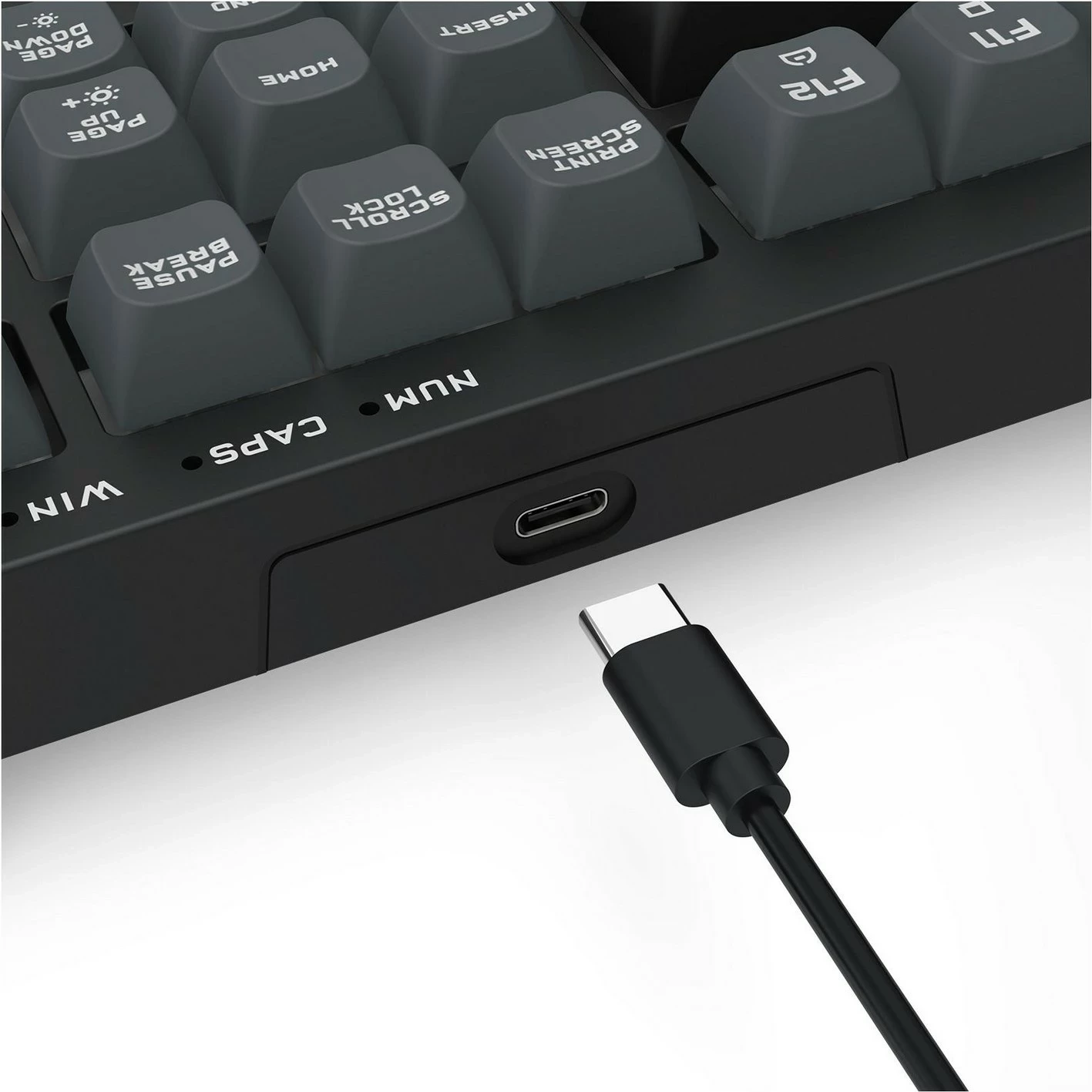 Tastierë Redragon K518 Crux, RGB, me kabllo, full-size, e zezë