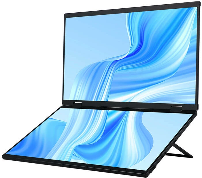 Monitor portativ Uperfect UStation Delta 15.6", 1920x1080, 60Hz, IPS, me altoparlantë, i zi