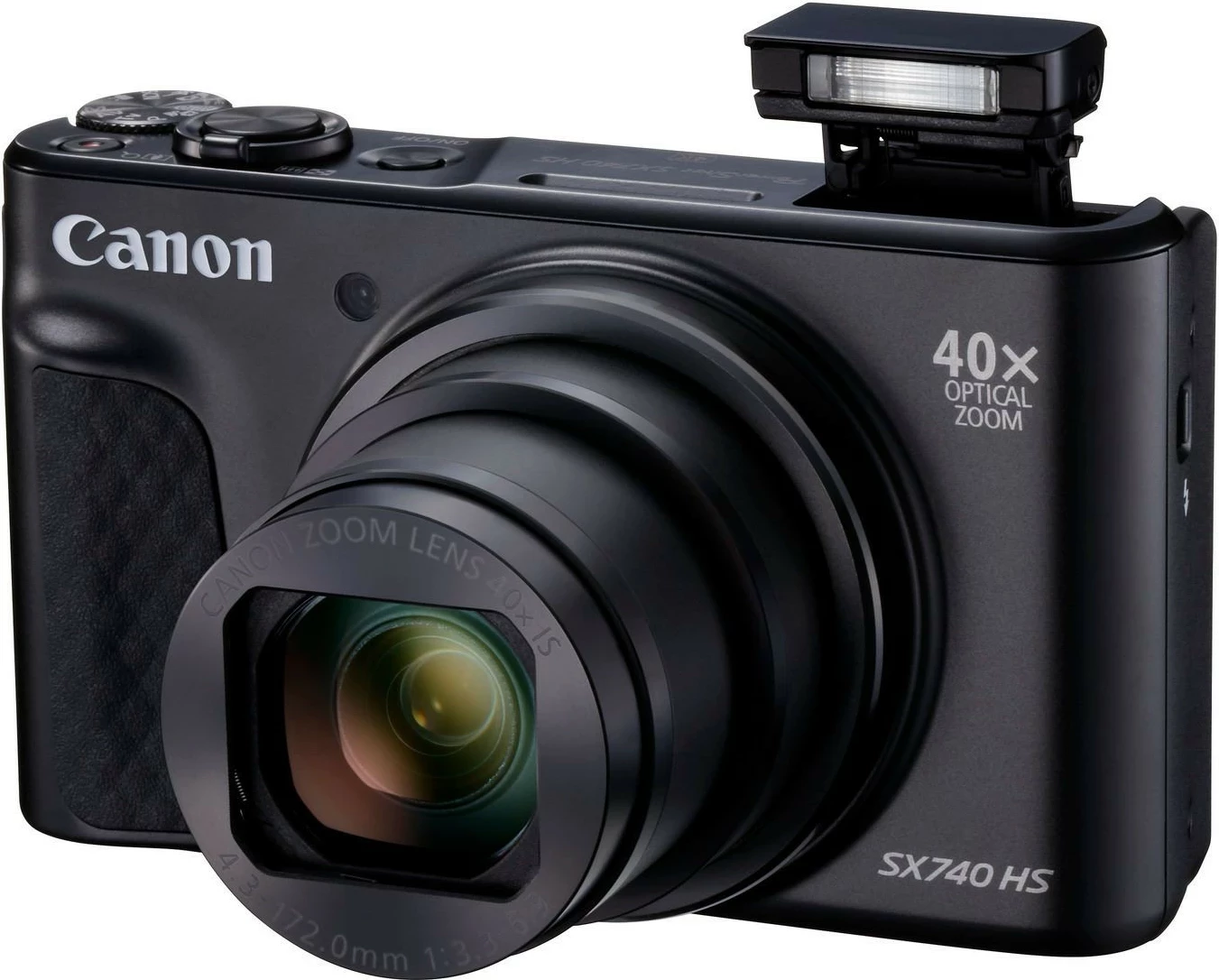 Aparat Canon PowerShot SX740 HS, 20.3 MP, 40x Zoom, 4K, i zi