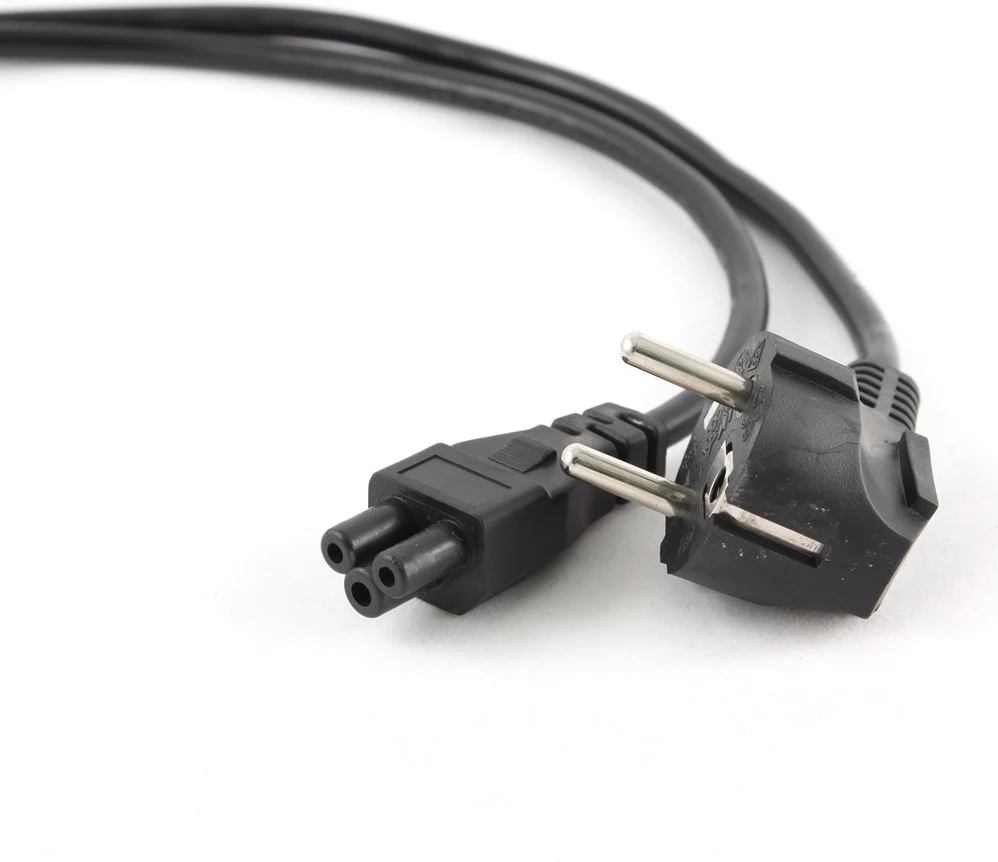 Kabllo rryme Gembird PC-186-ML12-1M, CEE7/7 C5, e zezë