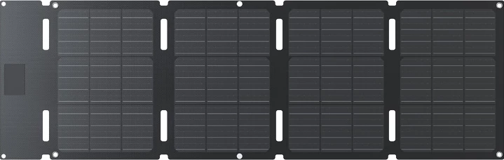 Panel diellor portativ EcoFlow EFSOLAR45-TYPE-C, 45W, USB-C, i palosshëm, i zi