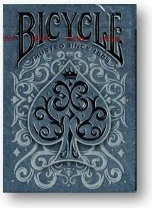 Letra loje Bicycle Cinder Cards, model 94655, për të gjithë, gri