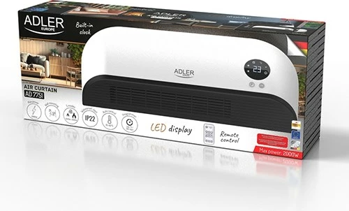 Perde ajri Adler AD 7751, 2000 W, e bardhë/zezë