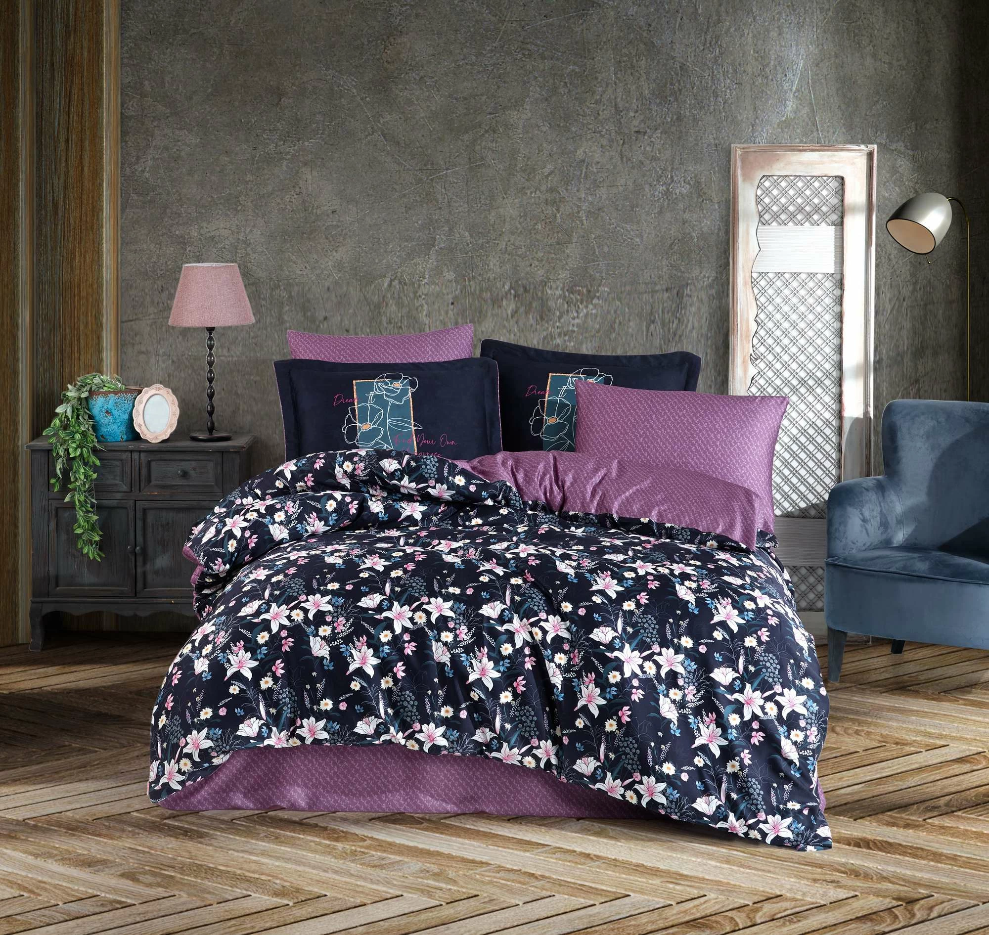 Set mbulesash për jorgan dopio Tencel Satin, L'essentiel, Adelita