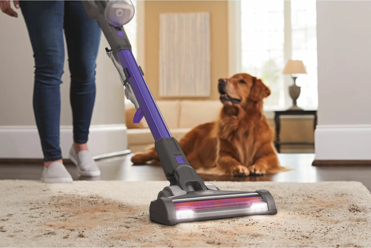 Fshesë me bateri Black+Decker BHFEV362DP 36V 2.0Ah 4-në-1 750 ml, e zezë