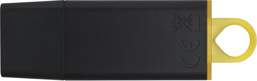 USB Kingston DataTraveler Exodia 128GB, USB 3.2, zi/verdhe