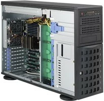 Kasë server Supermicro CSE-745BTQ-R920B, Full Tower, e zezë, ATX, EATX, micro ATX, 4U