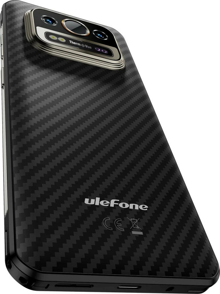 Celular Ulefone Armor 25T Pro, 8/256GB, IP69K, Thermal Vision, Frost Black