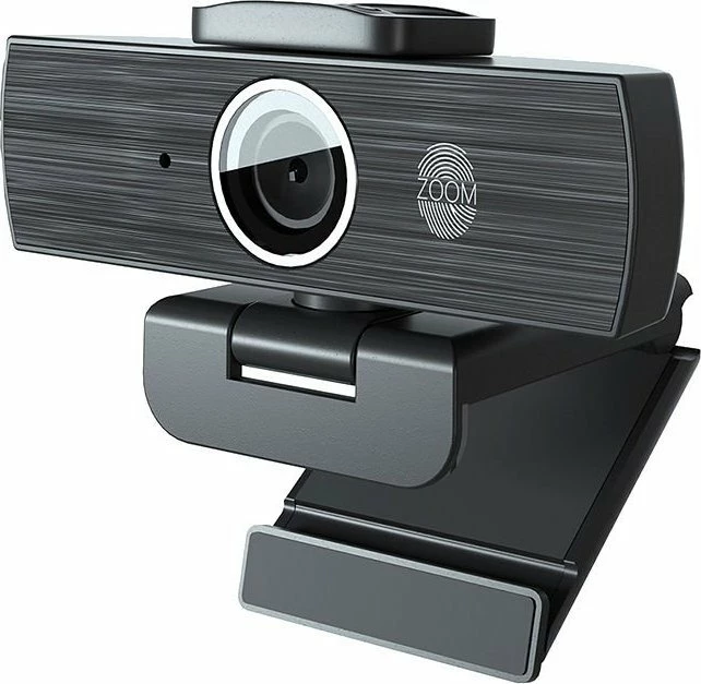Webkamerë Mozos H500 4K USB-C 90° me mikrofon stereo, e zezë