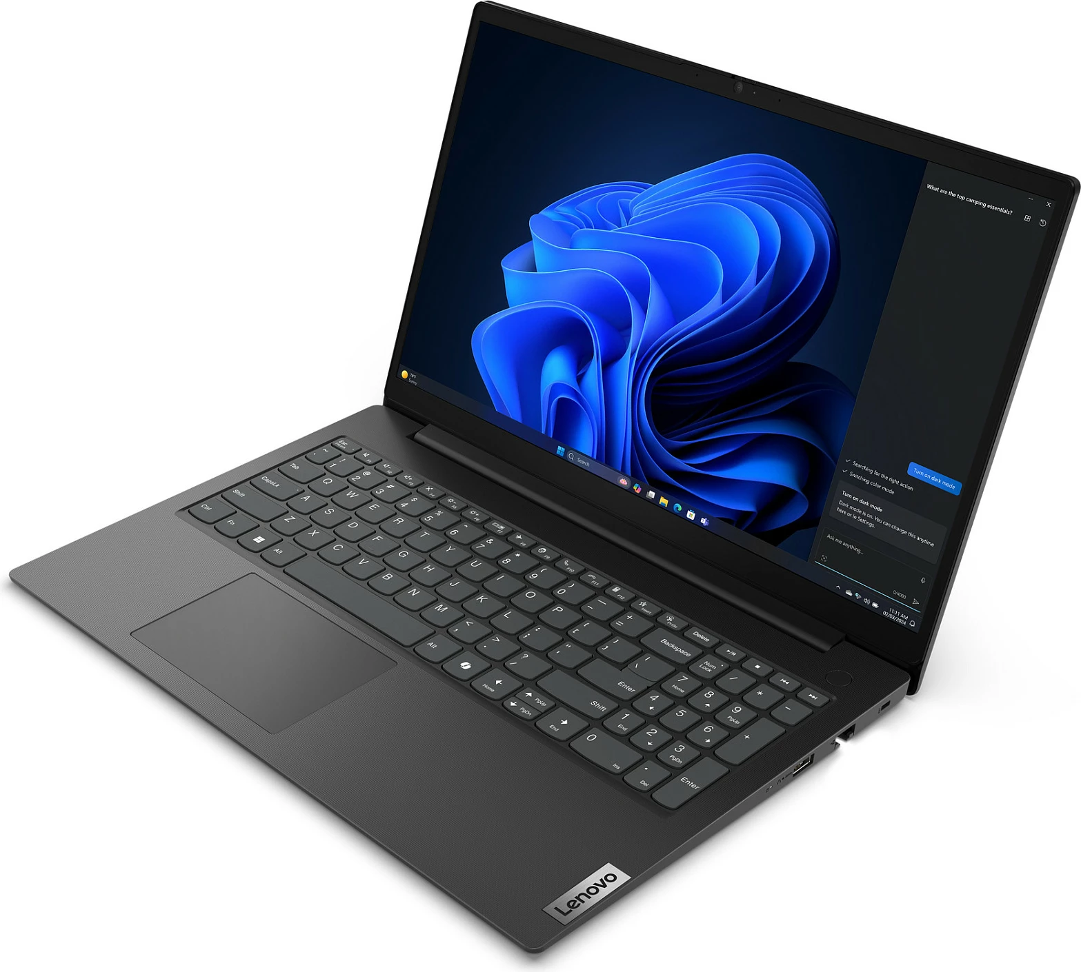 Kompjuter laptop Lenovo V15 G5 IRL, Intel Core 7, 16GB RAM, 512GB SSD, 15.6" FHD, Business Black