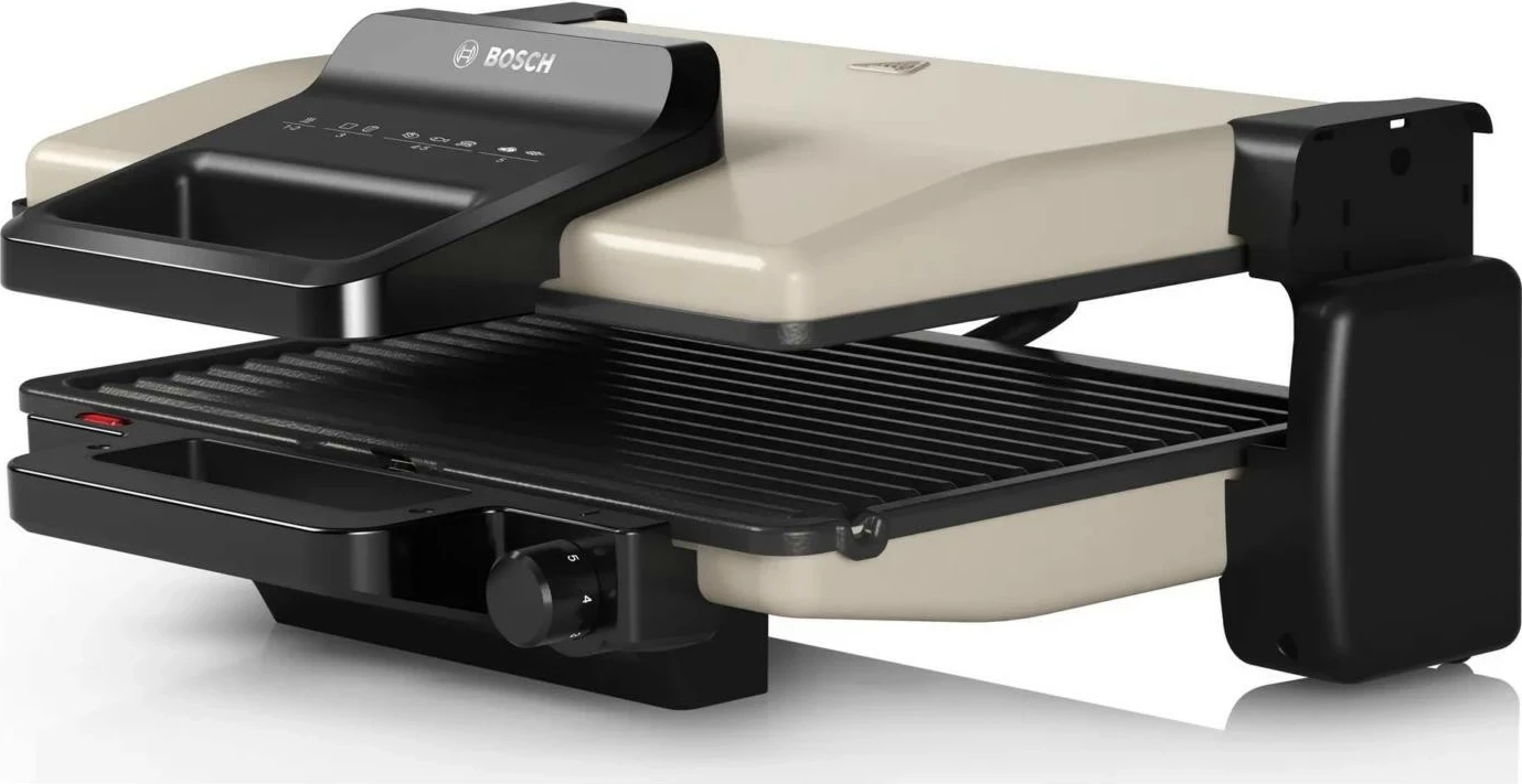 Grill kontakti Bosch TCG3302, 2000W, argjendtë