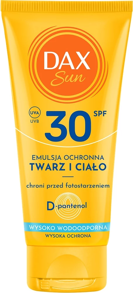 Emulsion mbrojtës për fytyrë dhe trup Dax Sun SPF30, 50ml