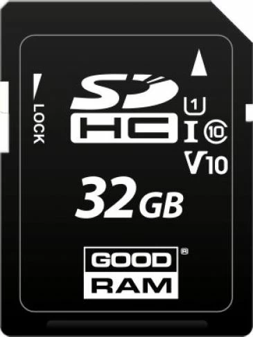 Kartelë memorie SDHC GoodRam S1A0 32 GB Class 10 UHS-I/U1 V10 (S1A0-0320R12)