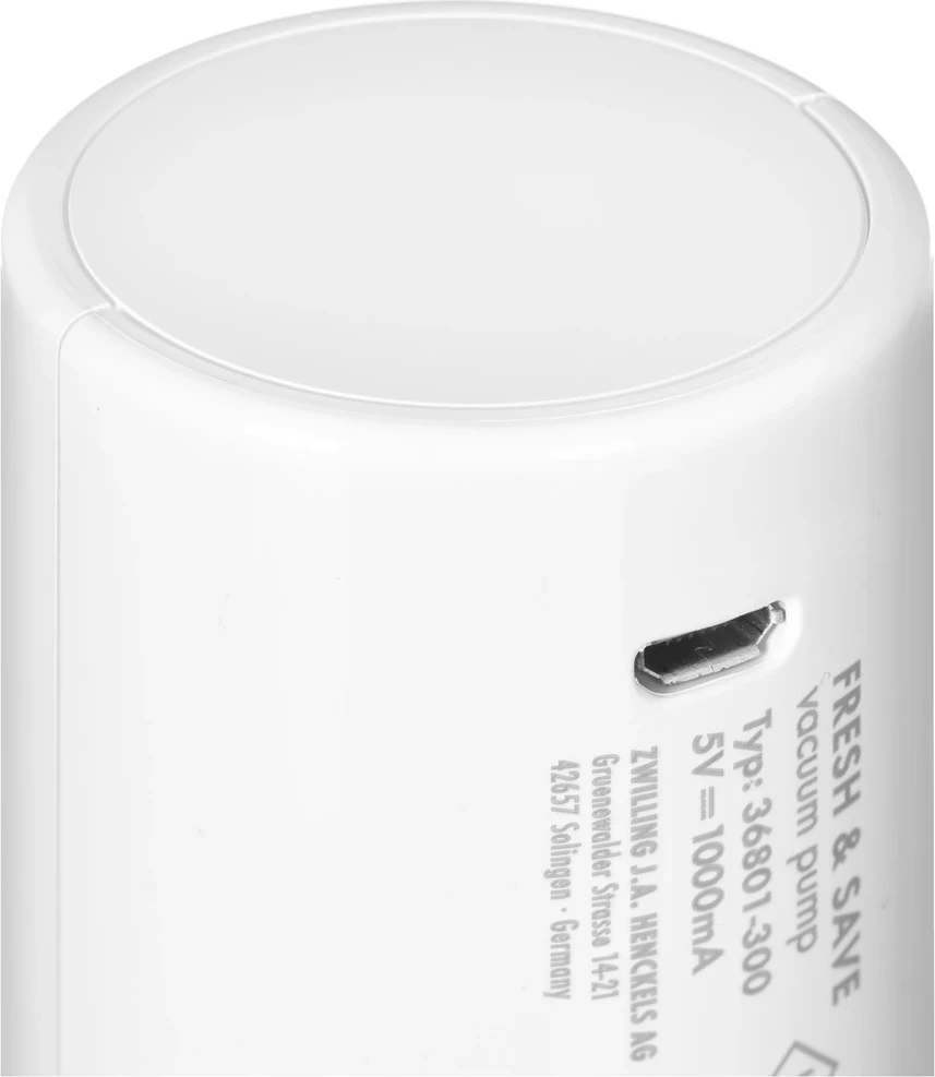 ZWILLING FRESH & SAVE 36801-300-0 Vacuum pump 19 cm White