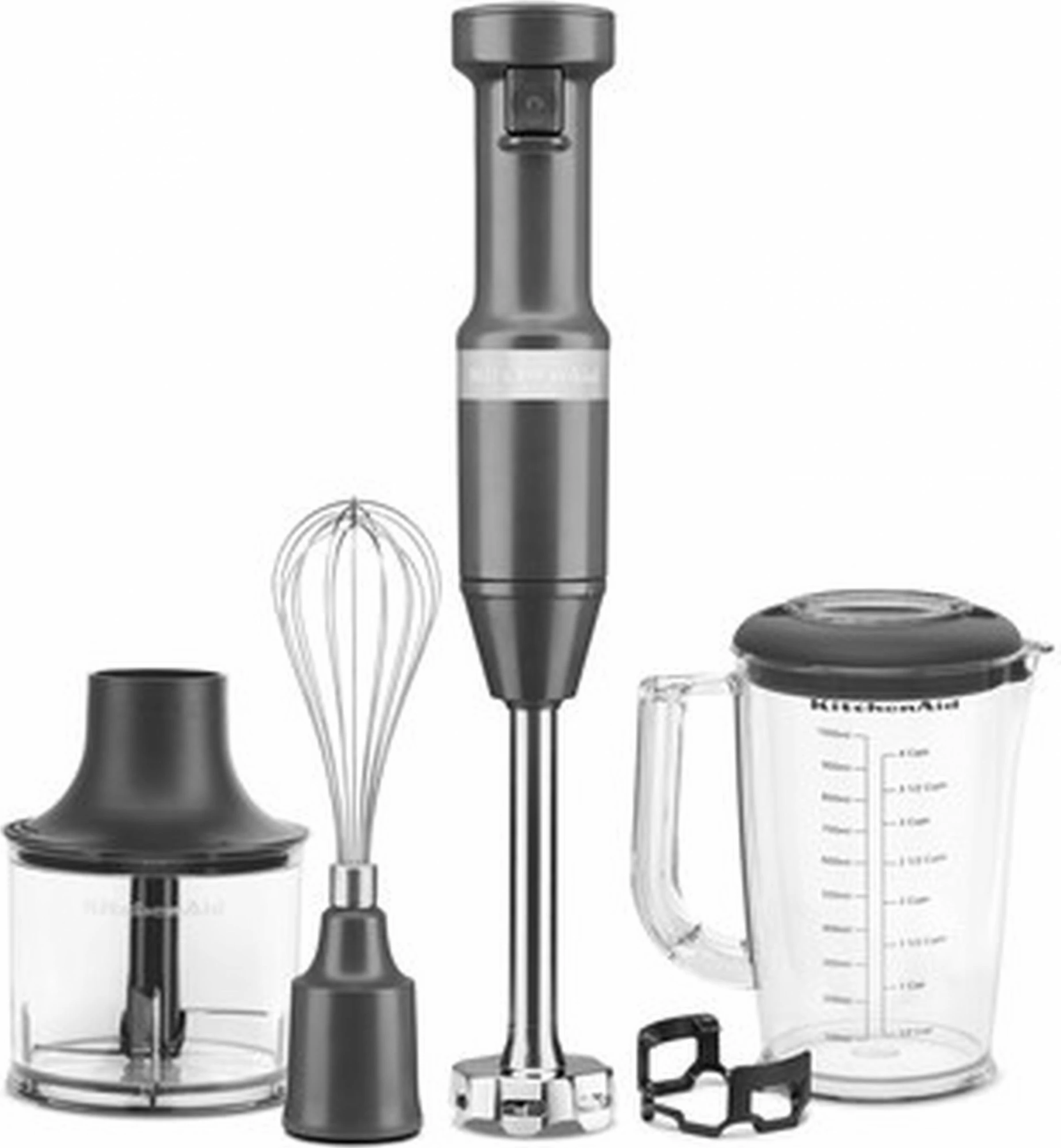Blender dore KitchenAid 5KHBV83EDG, 1L, 180W, gri
