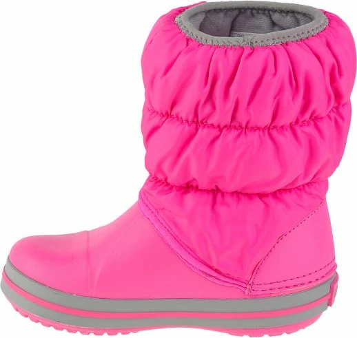 Çizme dimri për vajza Crocs, të kuqe