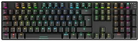 Tastierë mekanike Sharkoon SKILLER SGK36W, Wireless, RGB LED, QWERTZ
