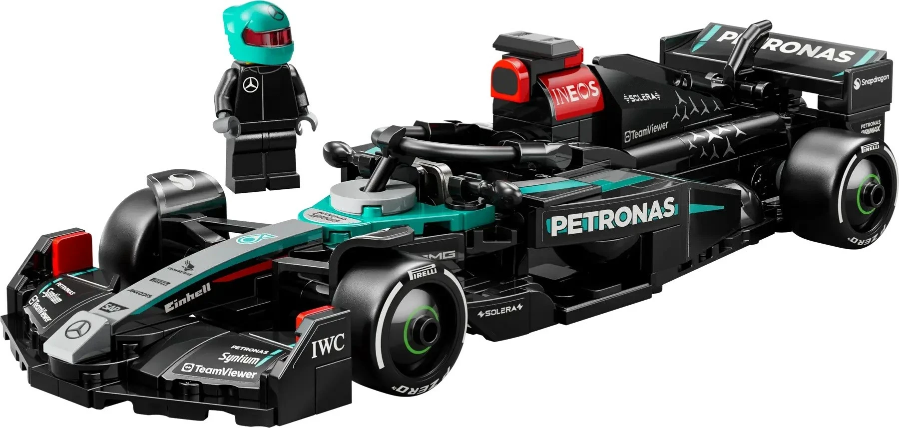 Set LEGO Speed Champions Mercedes-AMG F1 W15, 77244, 267 pjesë, me minifigurë