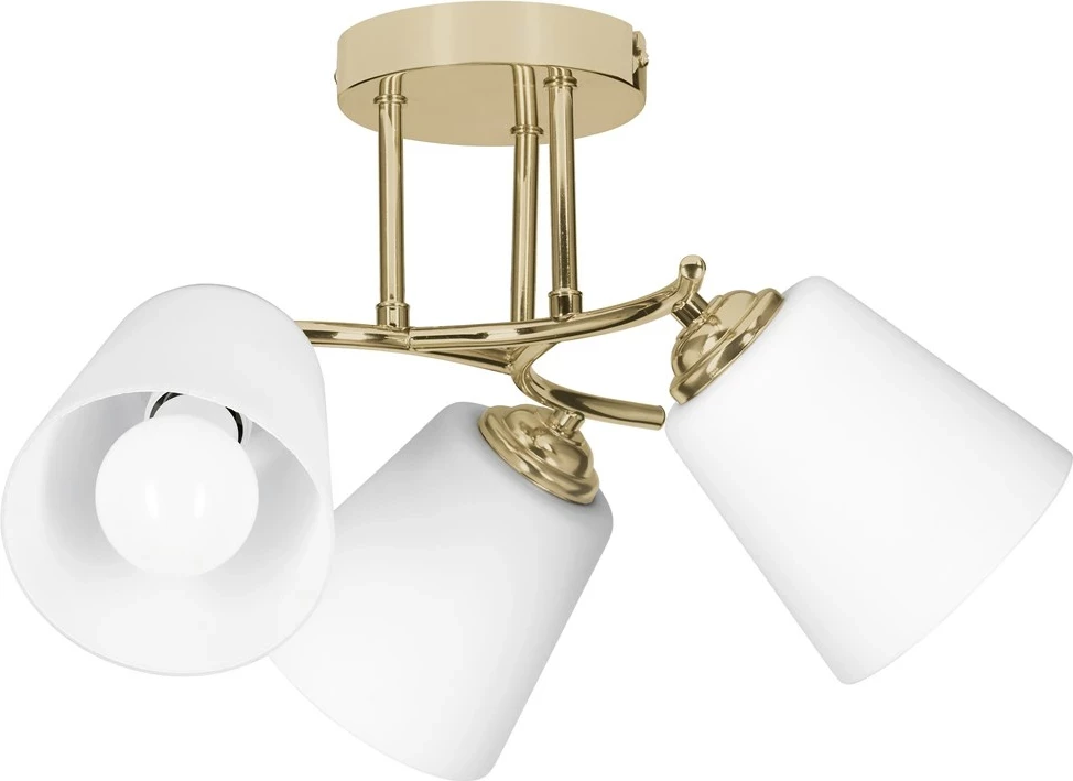 Llambadar tavani Activejet AJE-EMILY 3P GOLD, 3x40W, E27, Bardhë