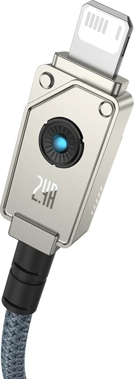 Kabllo USB Baseus Unbreakable, 2 m, 5V-2.4A, E zezë