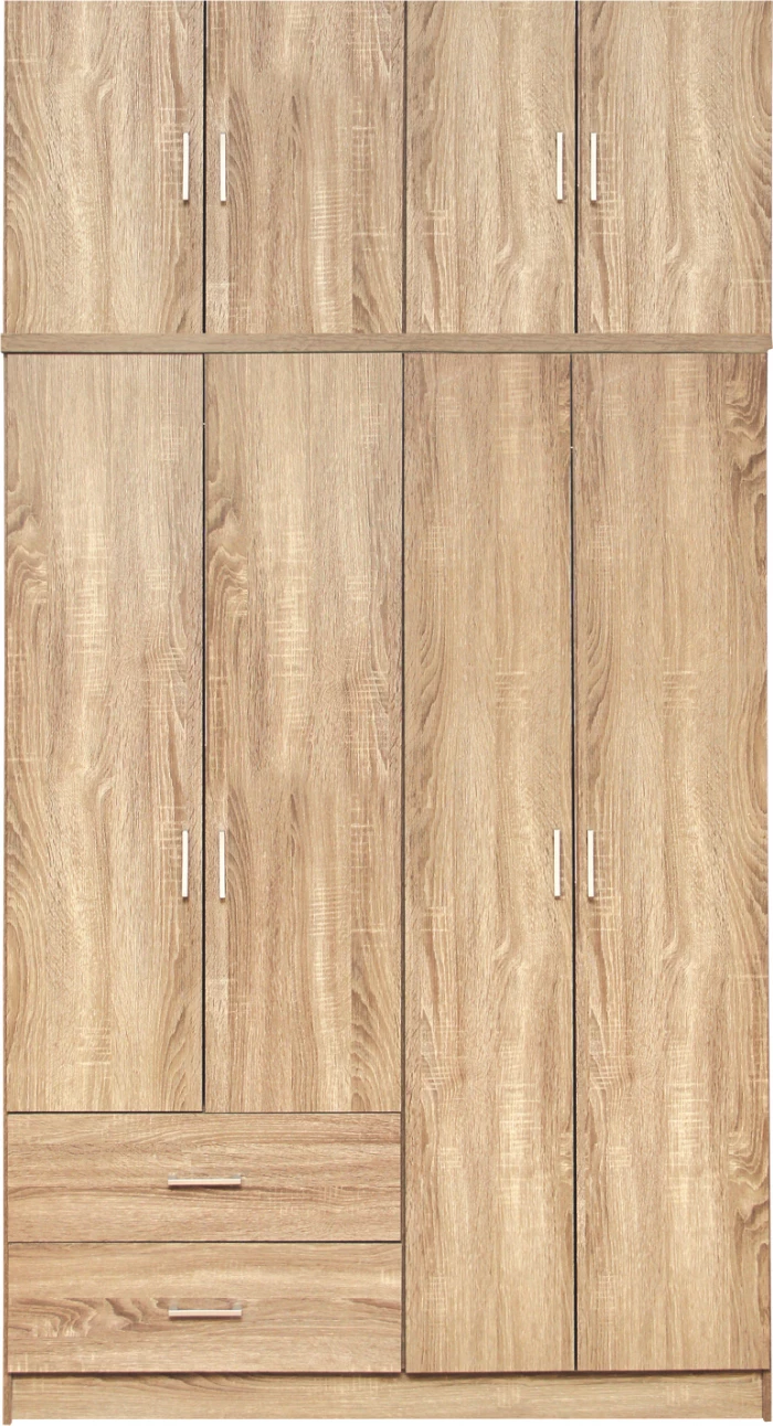 Dollap 4 dyer me papafingo dhe 2 sirtarë sonama 120x42x241