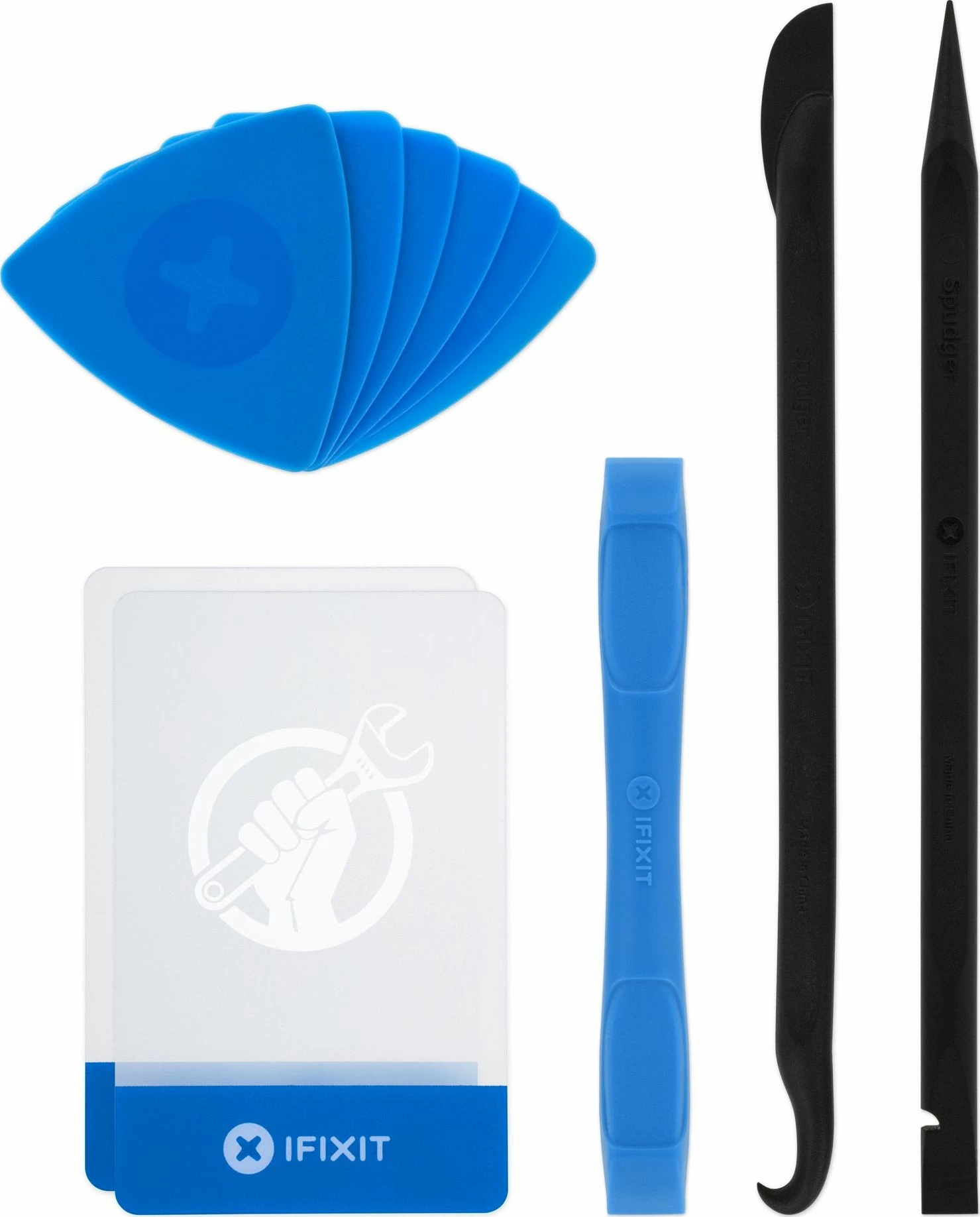 Set veglash për hapje iFixit Prying and Opening Tool Set EU145364, 11 copë, blu/zi
