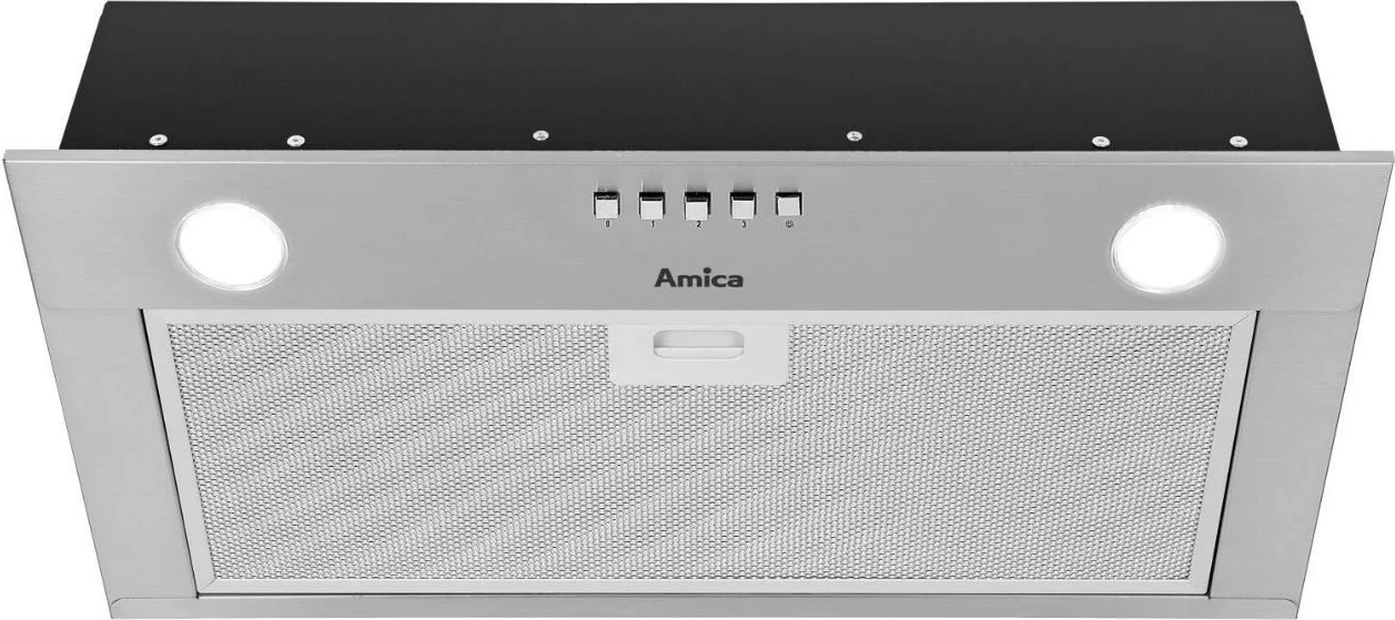 Aspirator i integrum Amica OMC6242I, 600mm, 3 shpejtësi, LED, Argjend