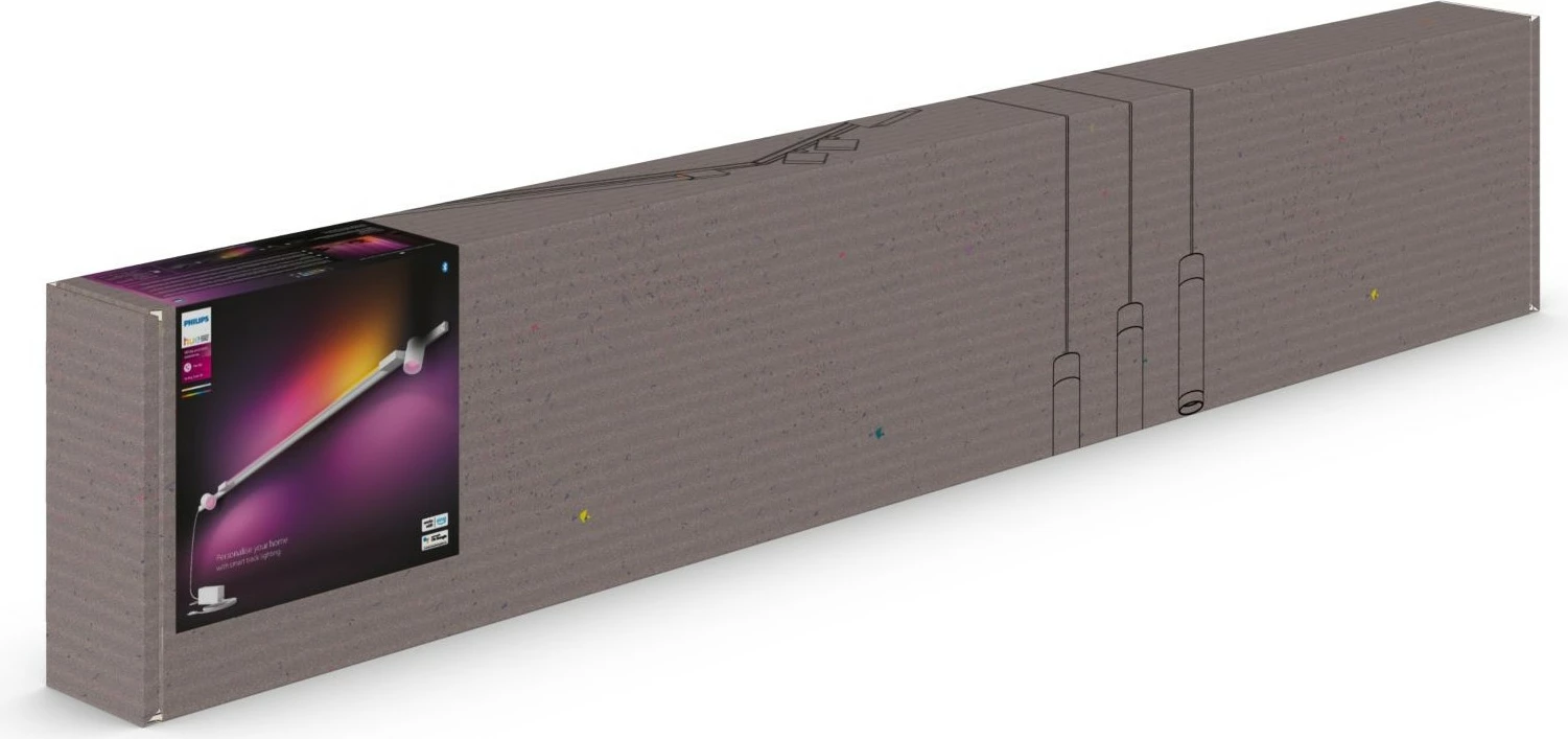 Dritë e mençur Philips Hue White and colour ambience 8719514407909, Bluetooth, LED e integruar, Bardhë
