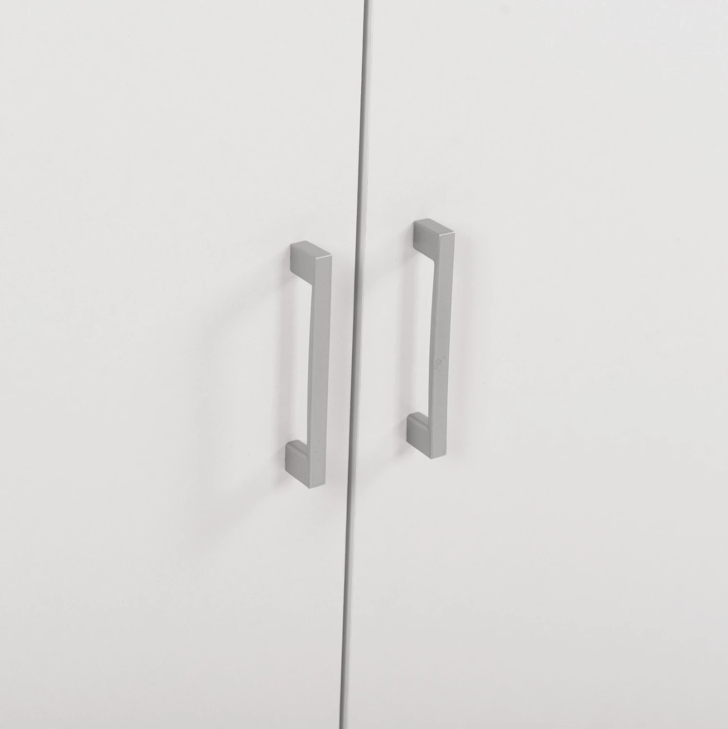 Kabinet i sipërm për gardërobë me 2 dyer, JASLYN FH350.05, melaminë, ngjyrë e bardhë, 80.2x42x60H cm