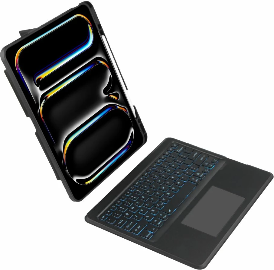 Mbështjellës Tech-Protect SC Mag Pen me tastierë Bluetooth për iPad Pro 13" (2024), i zi