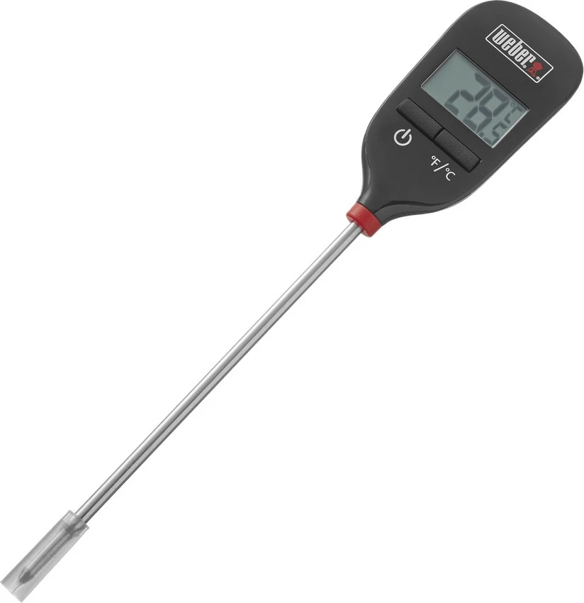 Termometër dixhital xhepi Weber 6750, i zi