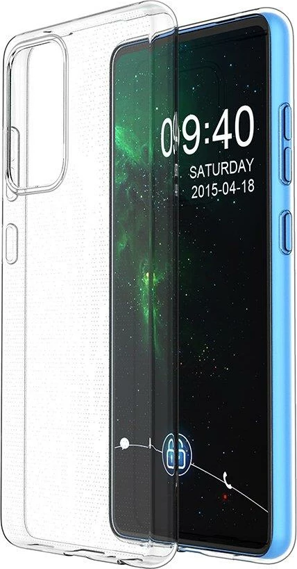 Mbështjellës xheli Hurtel Ultra Clear 0.5mm për Samsung Galaxy A32 4G, Transparent