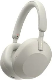 Kufje, Sony WH-1000XM5 Bluetooth pa tel 10 m, Silver